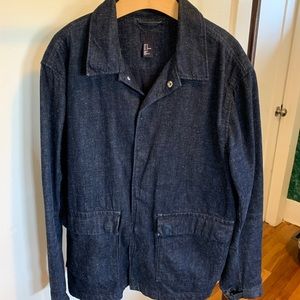 H&M Japanese Denim Work Coat